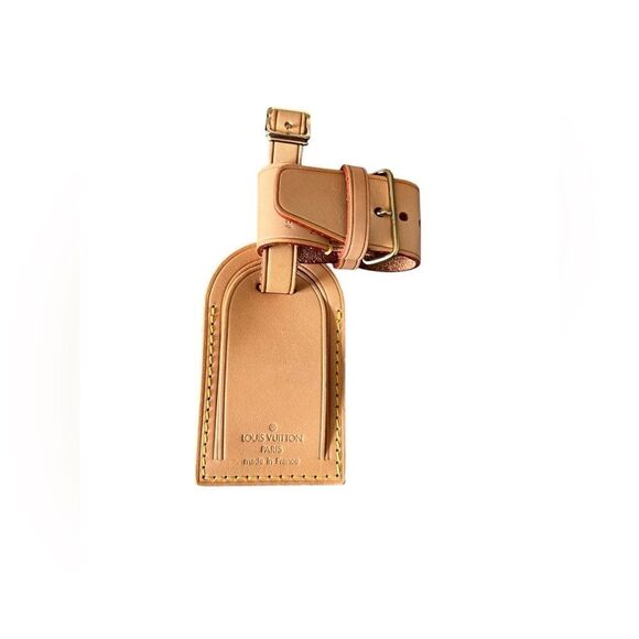Louis Vuitton Tan Travel Bag Tag - Picture 1 of 12